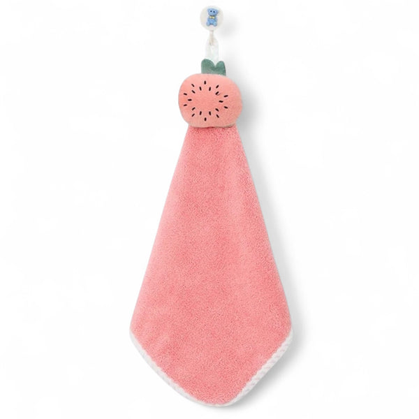 Serviette mains colorée