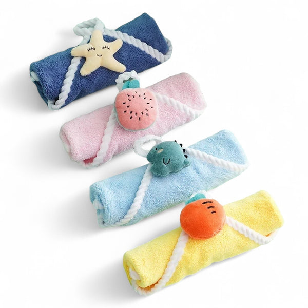 Serviette mains colorée